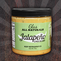 glas all naturals jalapeno cheese dip wisconsin