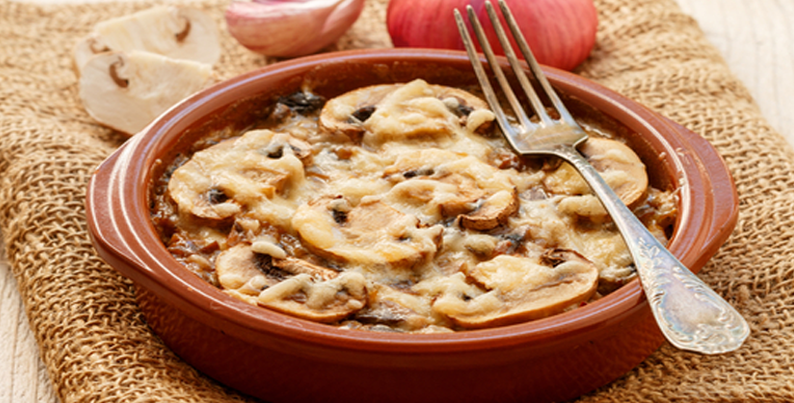 Cheesy Chicken and Mushrooms Recipe